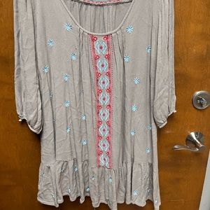 Umgee embroidered shirt